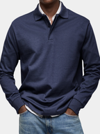 LUXURY LONG-SLEEVED POLO