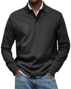 LUXURY LONG-SLEEVED POLO