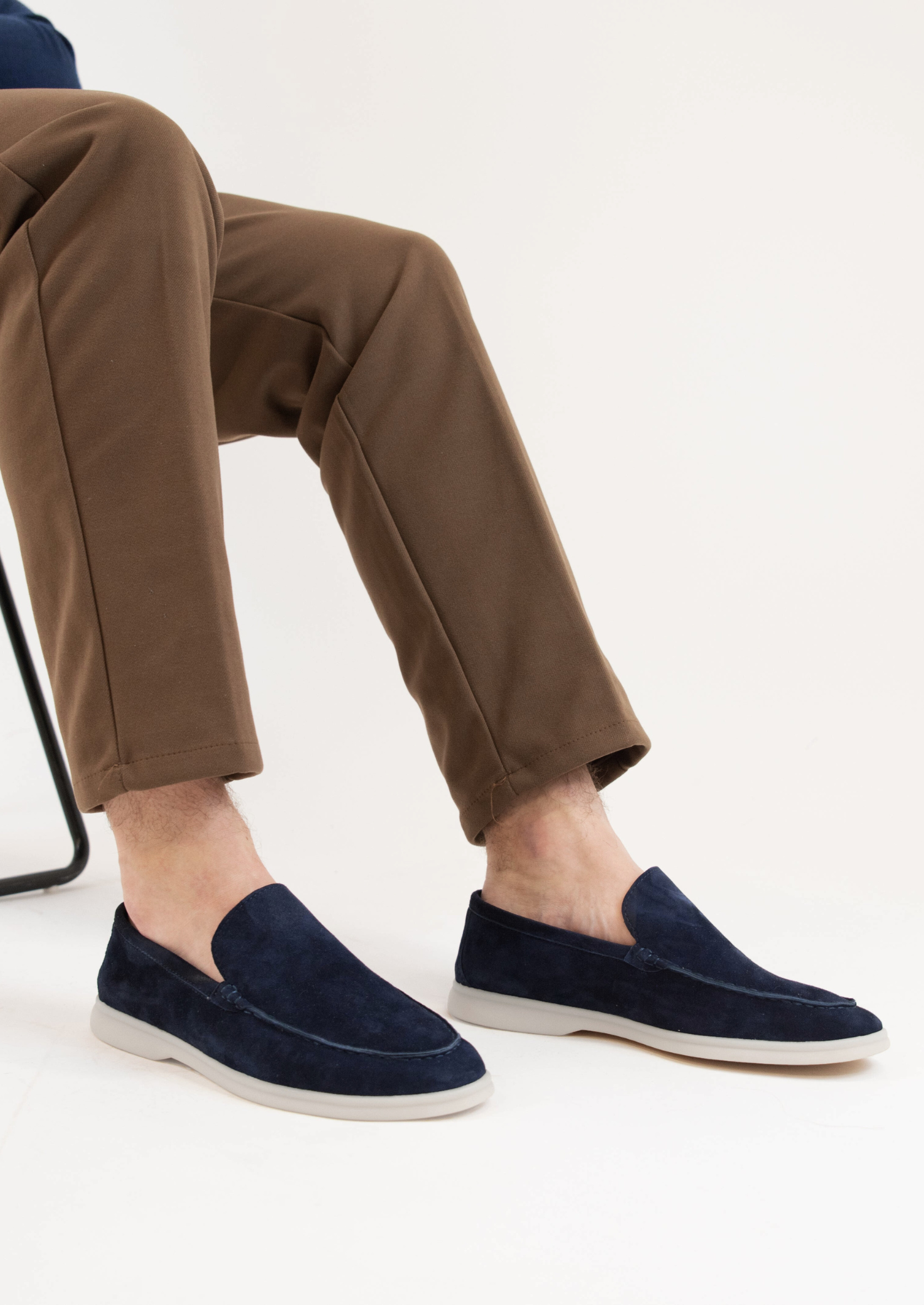 MARINA LOAFERS - NAVY BLUE