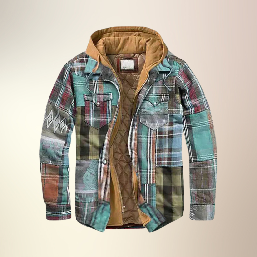 Yves™ I Checked Patchwork Jacket