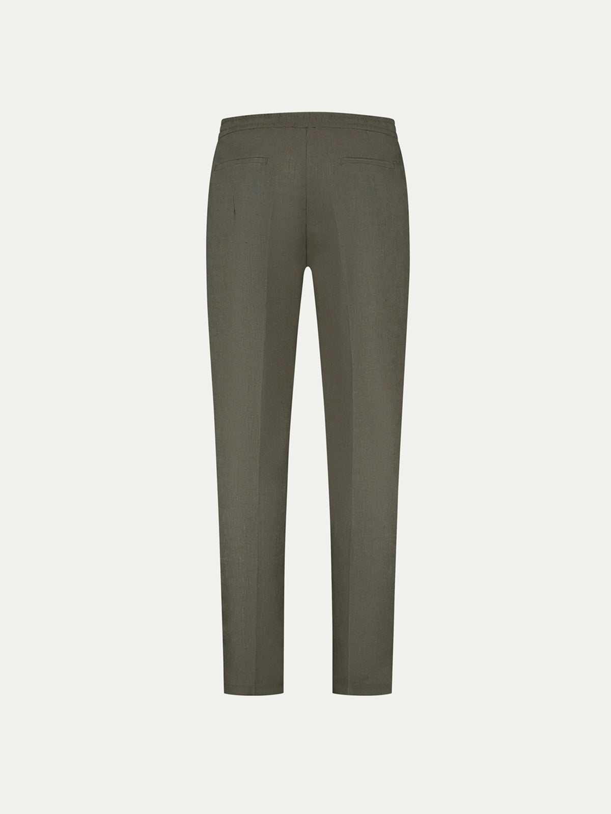 OLIVE LINEN SEASIDE PANTS