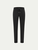 BLACK LINEN SEASIDE PANTS