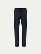 NAVY LINEN SEASIDE PANTS