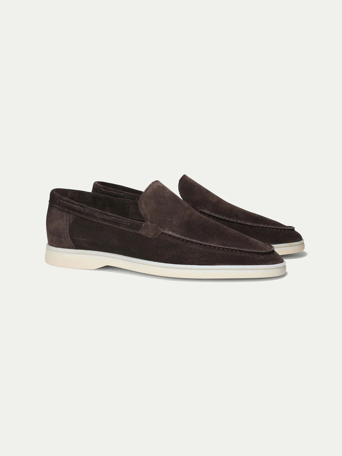BROWN MONTOCOUR SUEDE LOAFER