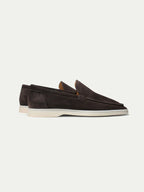 BROWN MONTOCOUR SUEDE LOAFER