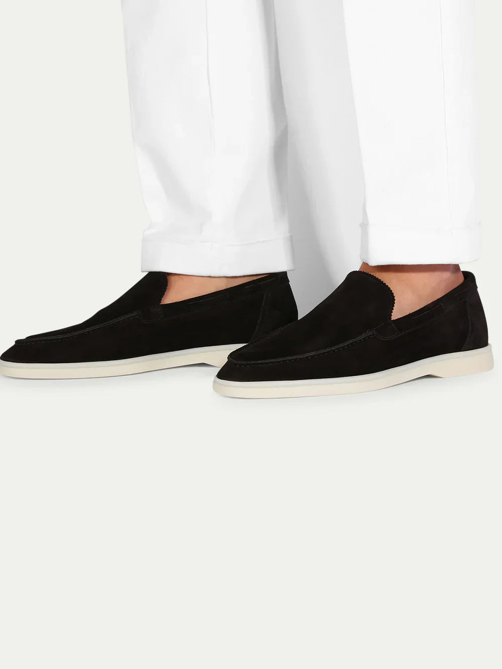 BLACK MONTOCOUR SUEDE LOAFER