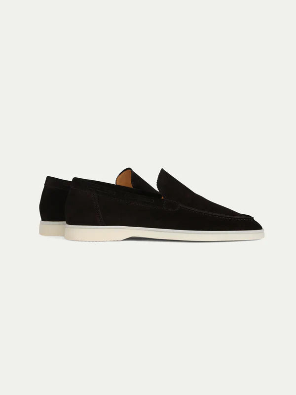 BLACK MONTOCOUR SUEDE LOAFER