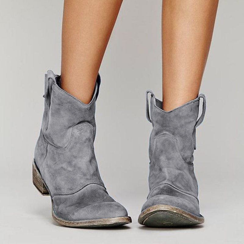 CARLOTTA™ | SUEDE ANKLE BOOTS