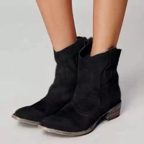 CARLOTTA™ | SUEDE ANKLE BOOTS