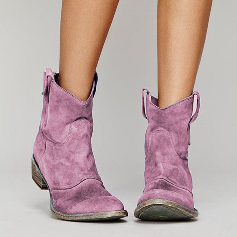 CARLOTTA™ | SUEDE ANKLE BOOTS