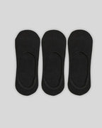 3-Pak Usynlige Loafer Sokker – Sort