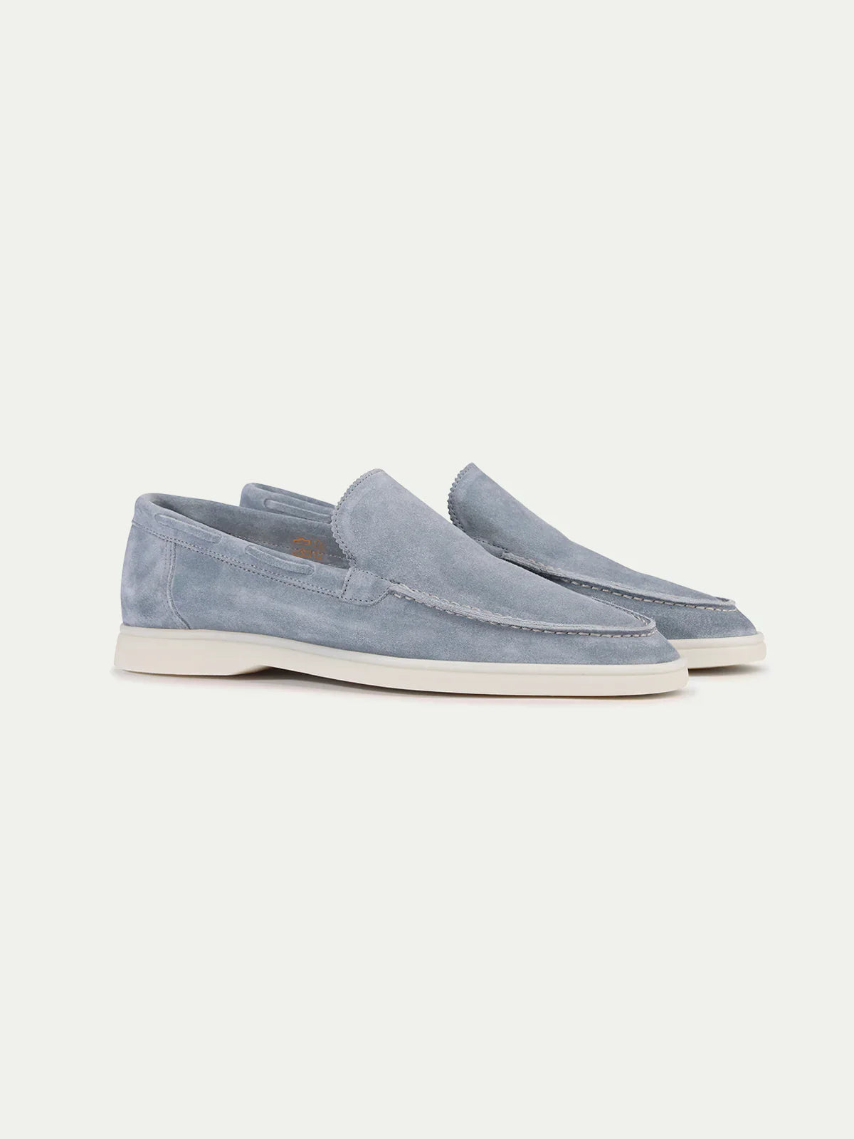 BABY BLUE MONTOCOUR SUEDE LOAFER