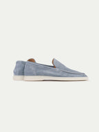 BABY BLUE MONTOCOUR SUEDE LOAFER