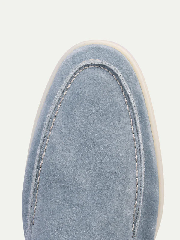 BABY BLUE MONTOCOUR SUEDE LOAFER