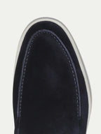 NAVY BLUE MONTOCOUR SUEDE LOAFER