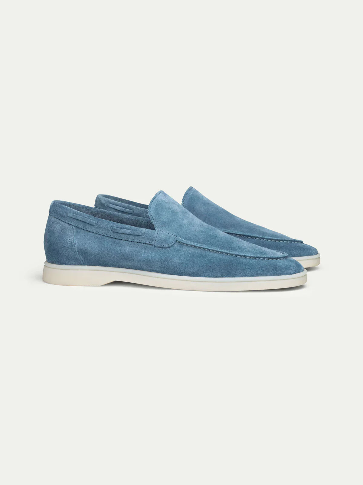 OCEAN BLUE MONTOCOUR SUEDE LOAFER