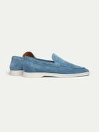 OCEAN BLUE MONTOCOUR SUEDE LOAFER