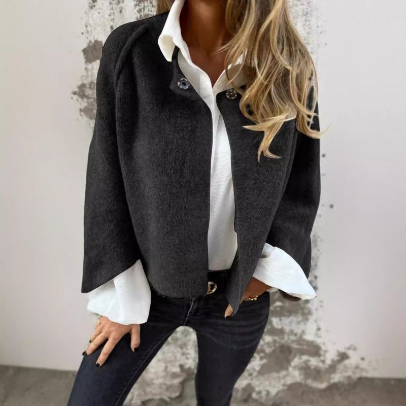 ELISE™ – SHORT JACKET WITH CHIC FLARED SLEEVES